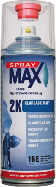 SPRAY MAX KIRKASLAK 2K KIRKASLAKKA 400ML - Kuultavat Spraymaalit - SM680061 - 1