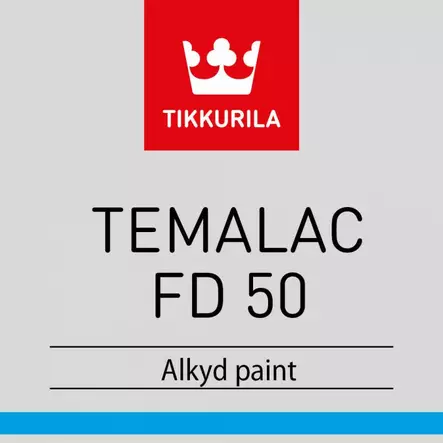 TEMALAC FD50 PINTAMAALI 5L AST - Alkydimaalit - 181-5 - 1